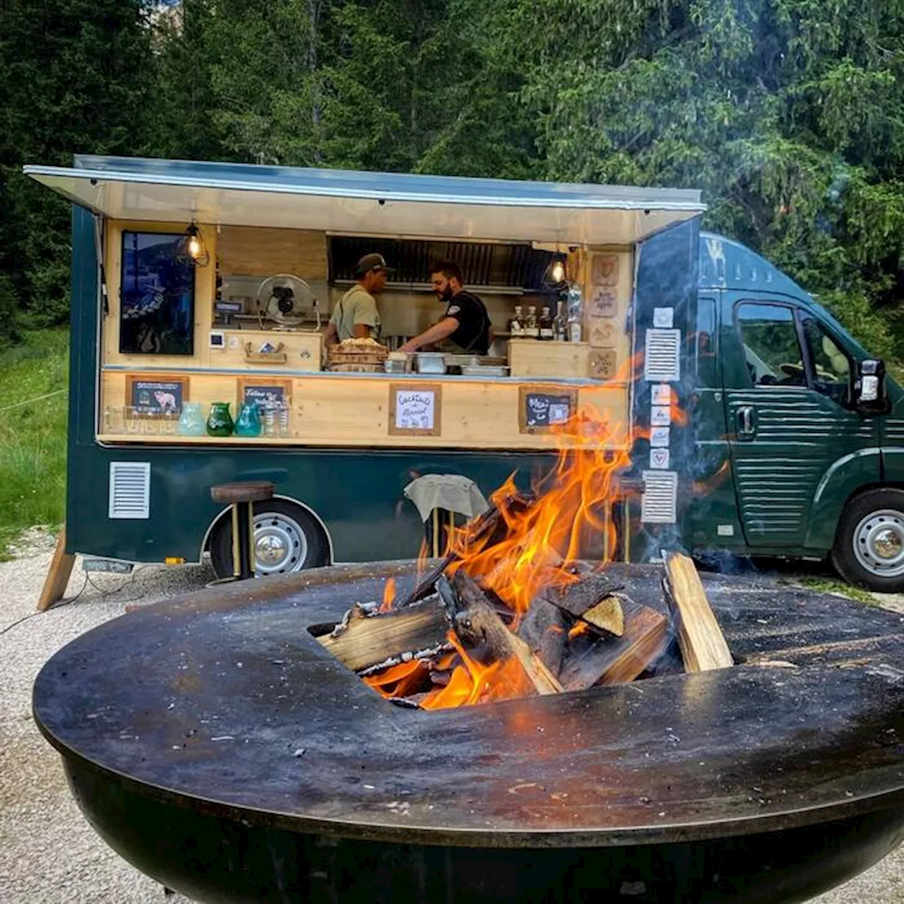 I food truck conquistano Cortina, è la nuova moda dell'estate