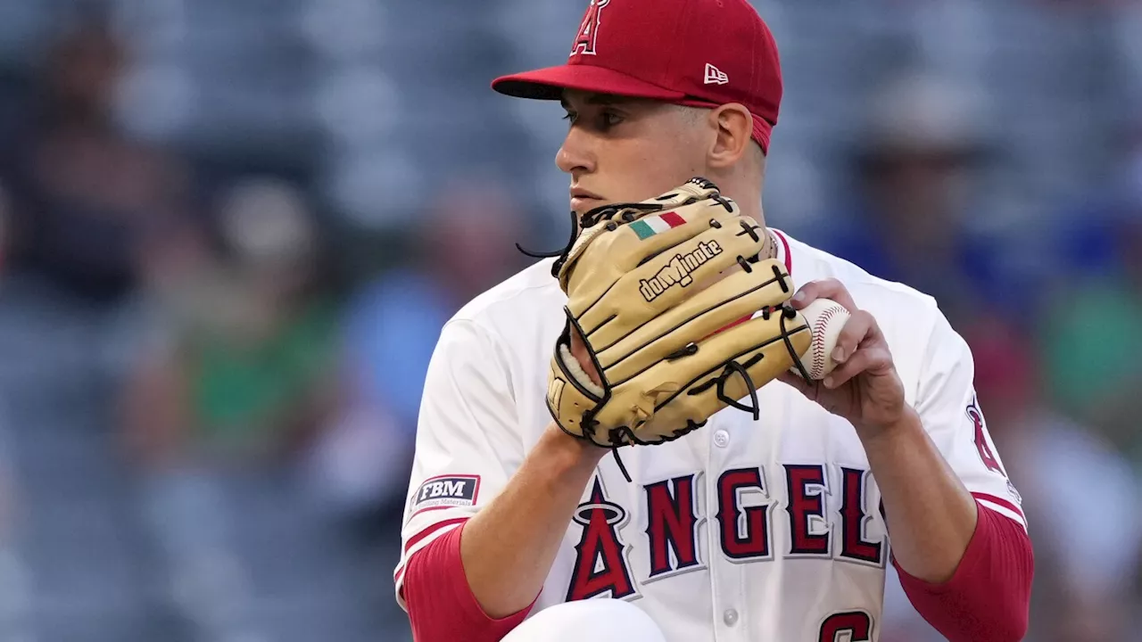 Angels' Samuel Aldegheri, 1st Italian born and raised pitcher to reach majors, has rough debut