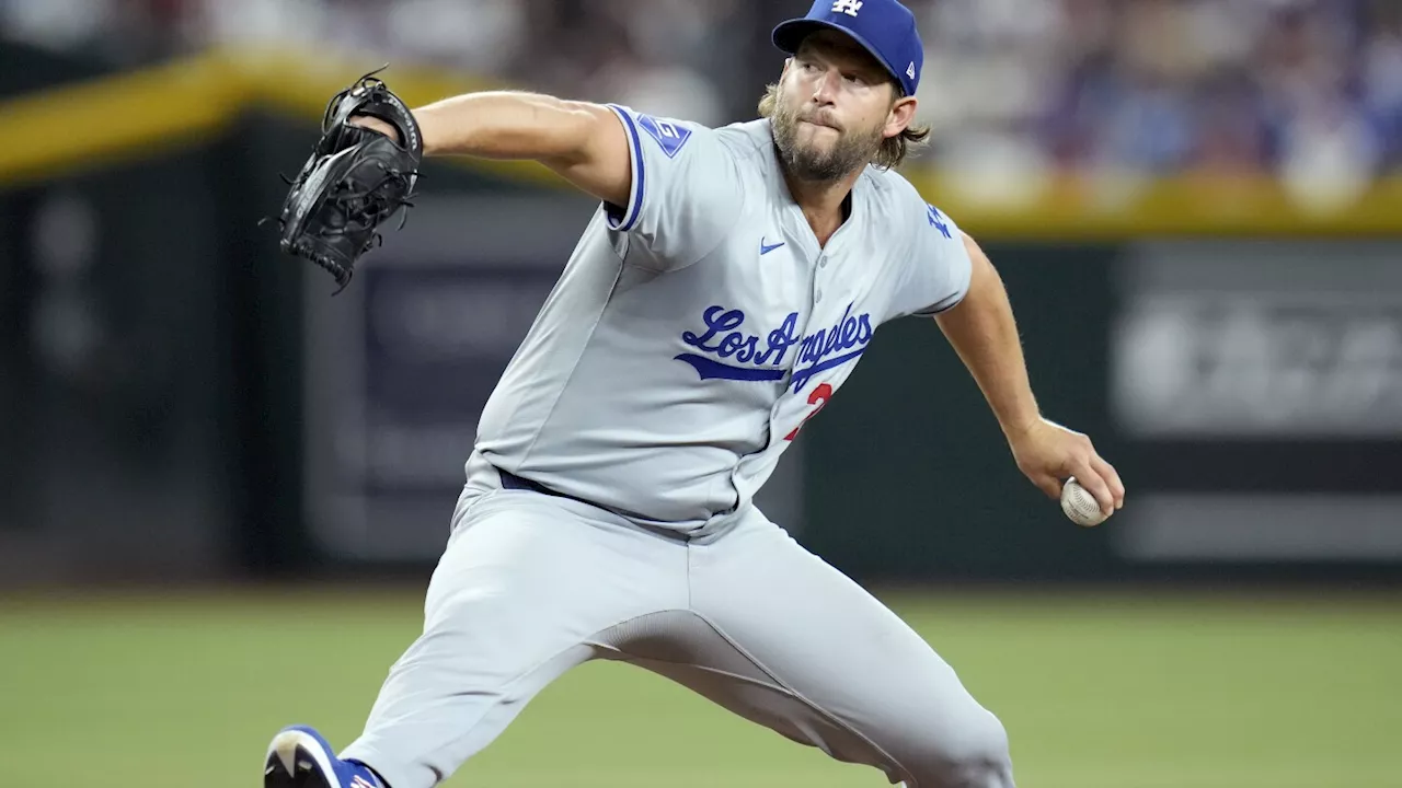 Dodgers' Clayton Kershaw leaves start against Diamondbacks with toe injury