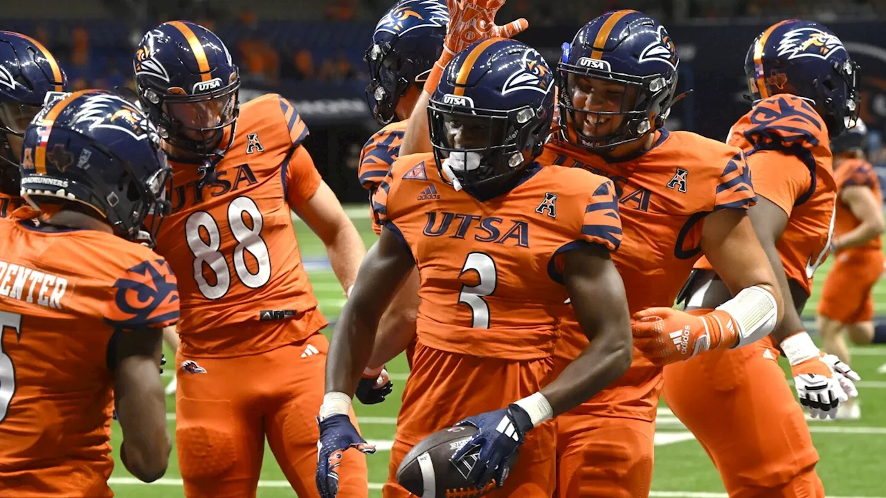 McCown accounts for 4 TDs, leads UTSA over Kennesaw State 28-16 in Owls' first game as FBS member