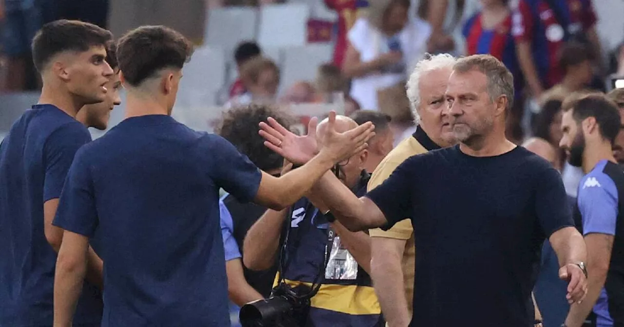 El mensaje de Hansi Flick a los culés tras la goleada del Barcelona al Real Valladolid