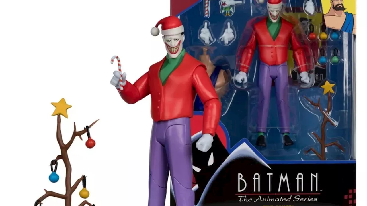 Joker Gets Into the Christmas Spirit with McFarlane Toys