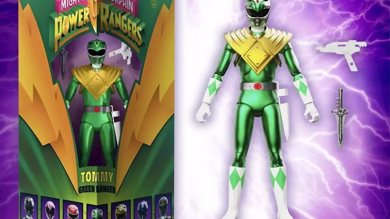 Power Rangers Green Ranger Returns with New Retro Super7 Figure 