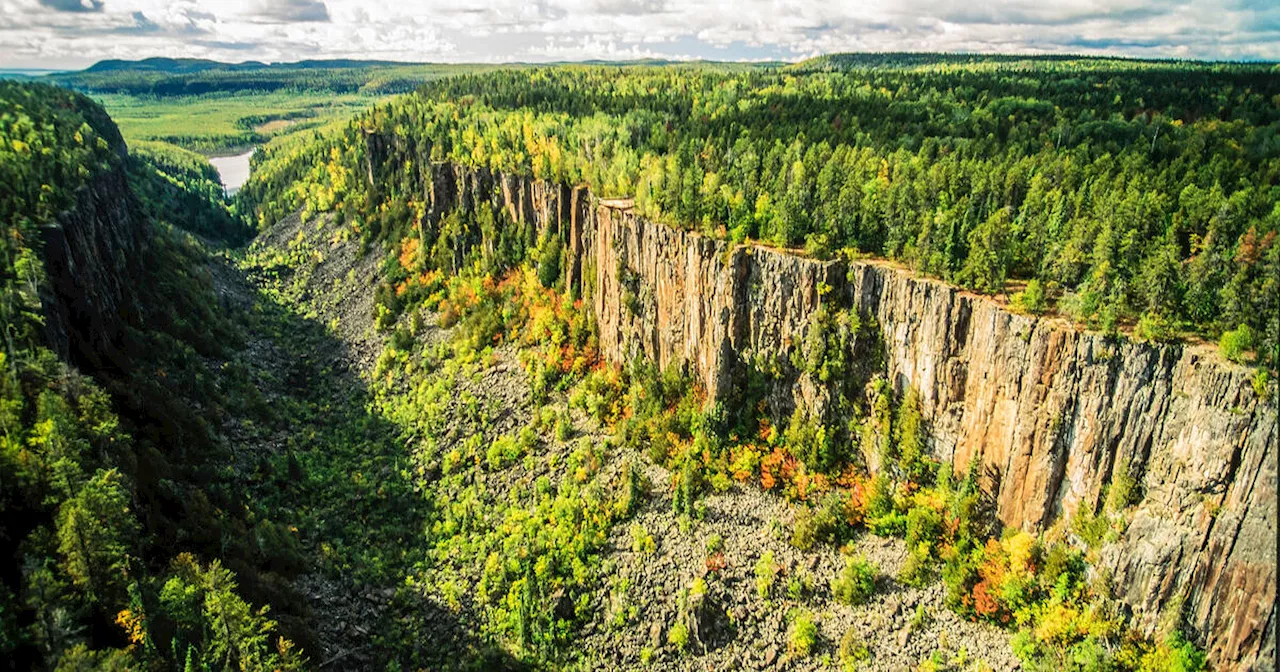 There's a provincial park that's Ontario's version of the Grand Canyon