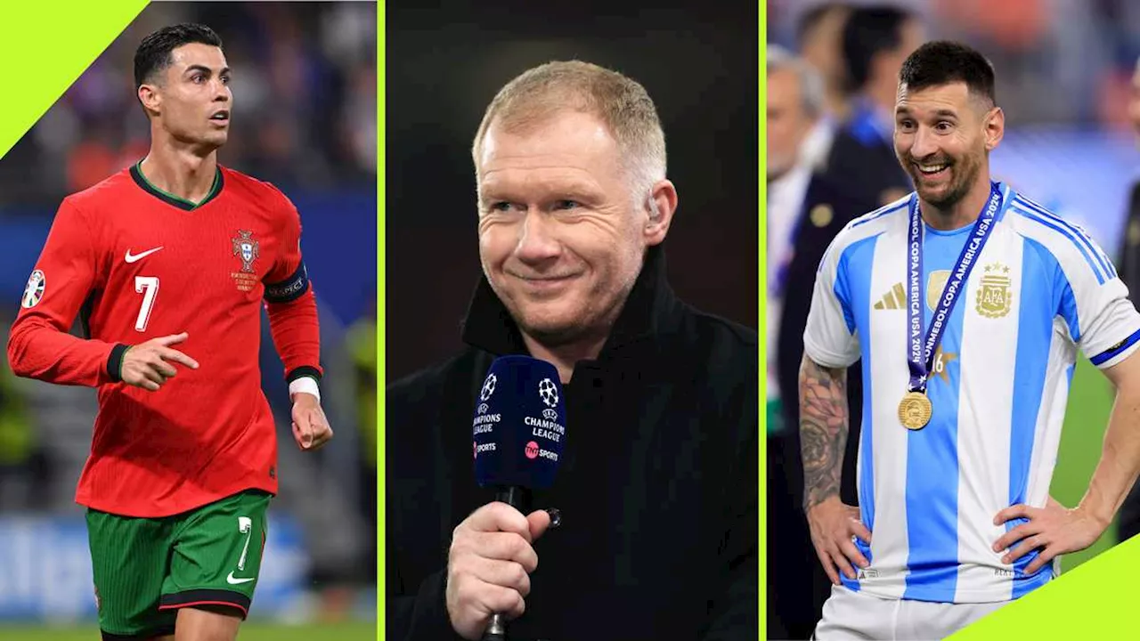 When Paul Scholes Named His GOAT Between Cristiano Ronaldo and Lionel Messi