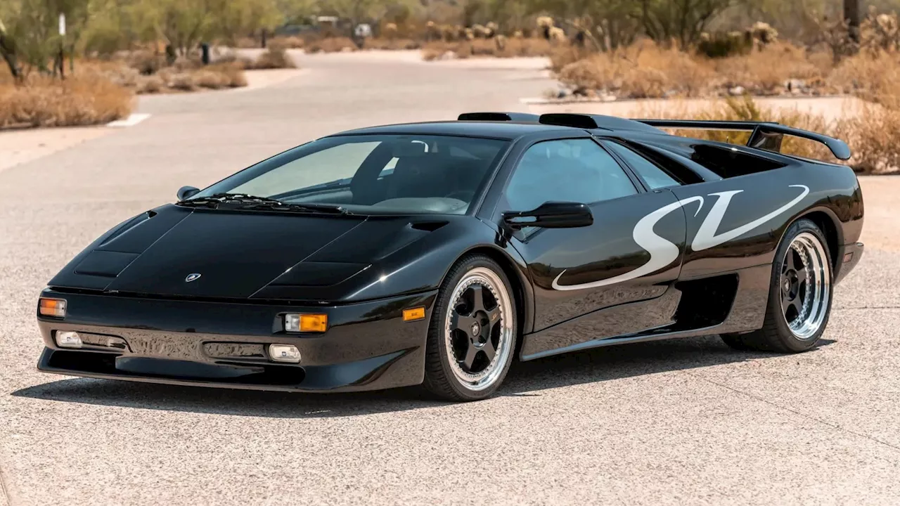 Celebrate The 1990s With This Fabulous Lamborghini Diablo SV