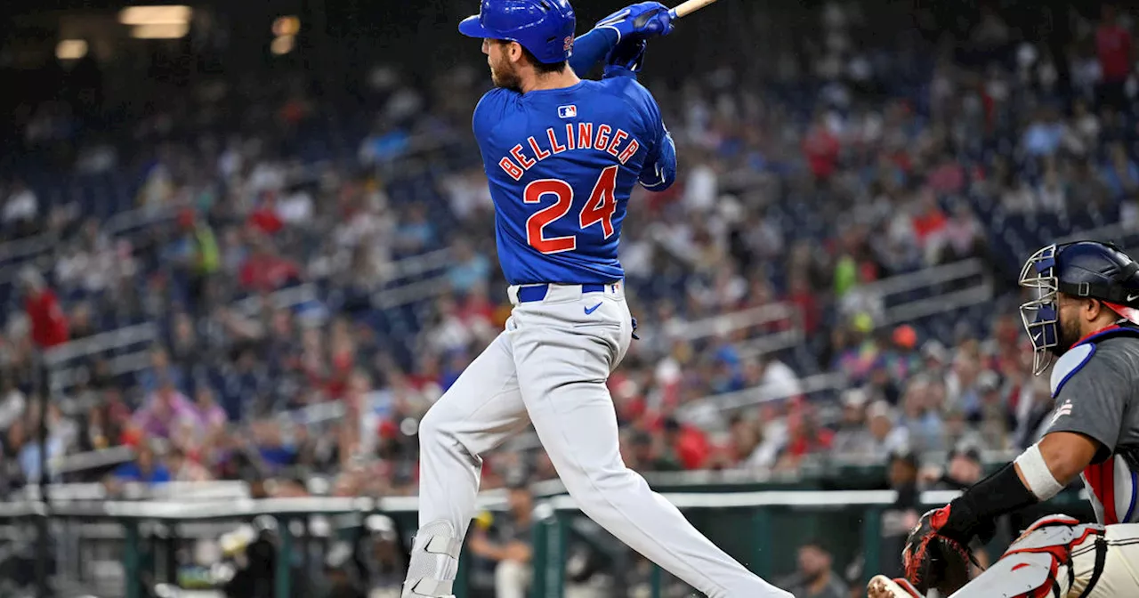 Chicago Cubs take series opener from Nationals, 7-6, off 7-run second inning