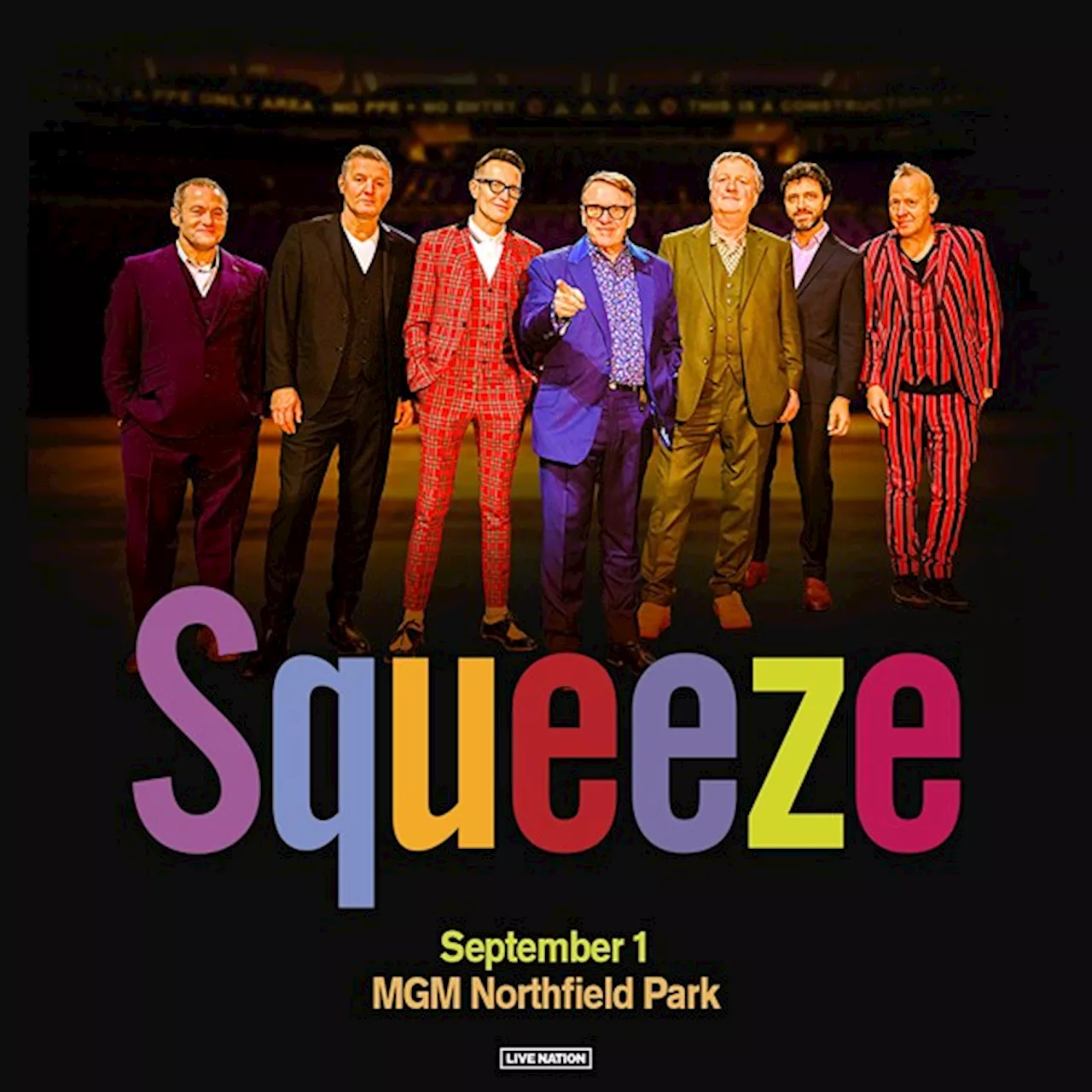 Squeeze Live at MGM Northfield Park on September 1!