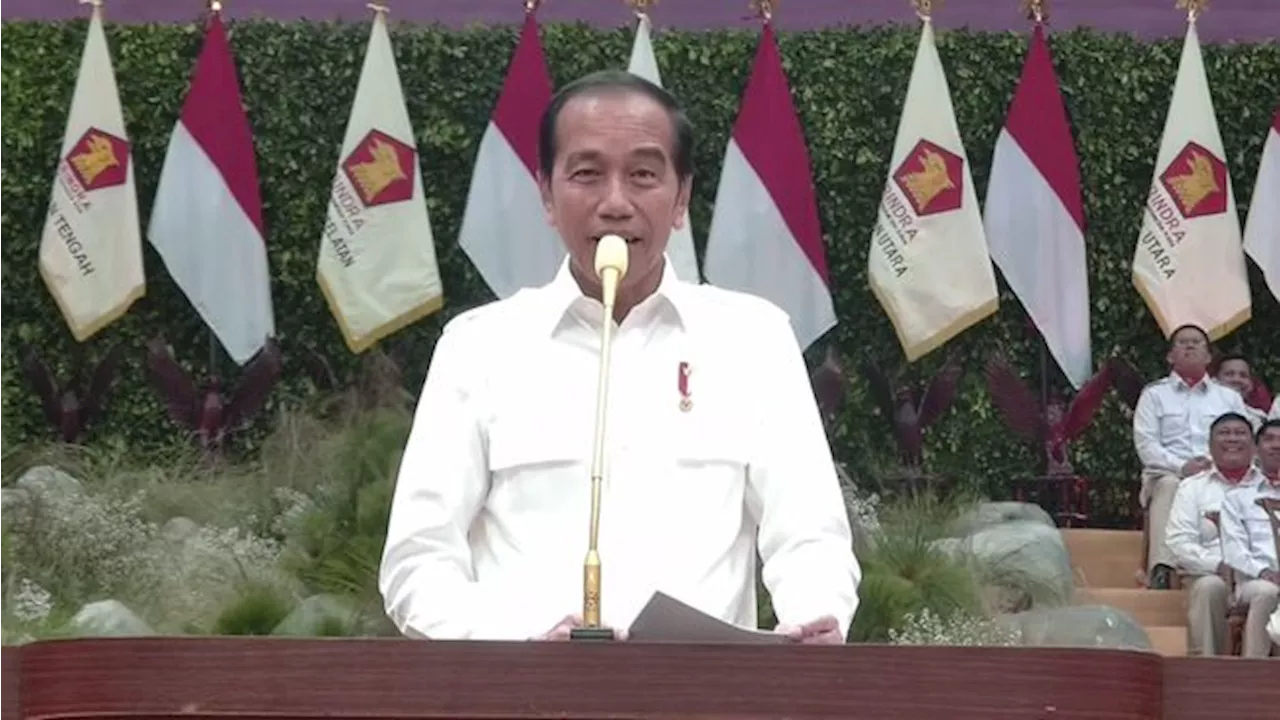 Jokowi: Setelah 20 Oktober, Bapak Prabowo Bukan Hanya Milik Gerindra