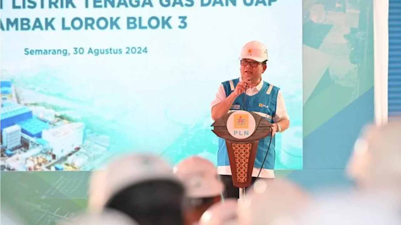 Pakai Teknologi Tercanggih, PLN Operasikan PLTGU Tambak Lorok 779 MW