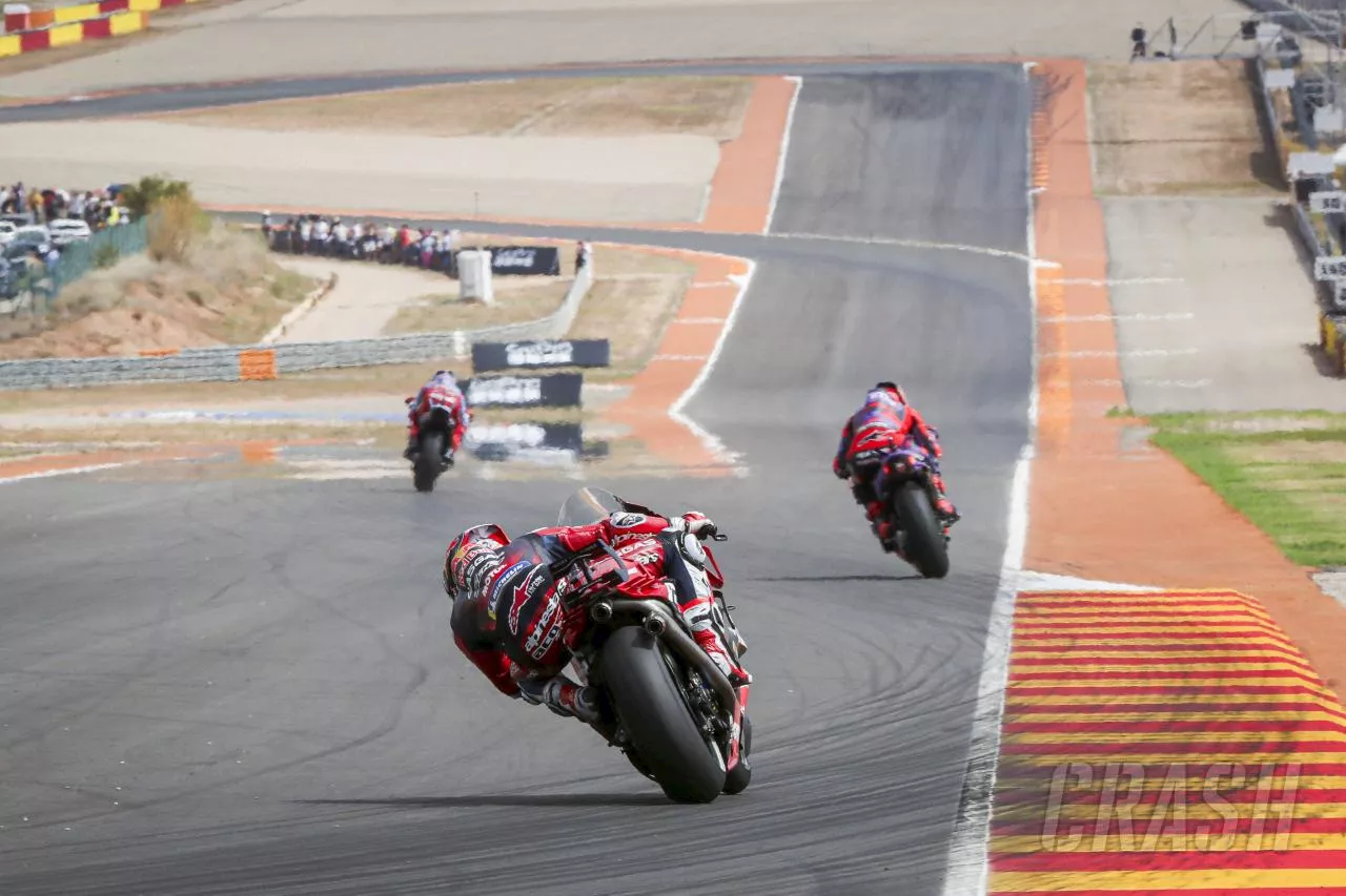 Pedro Acosta on the podium in Aragon MotoGP Sprint despite “mistakes”