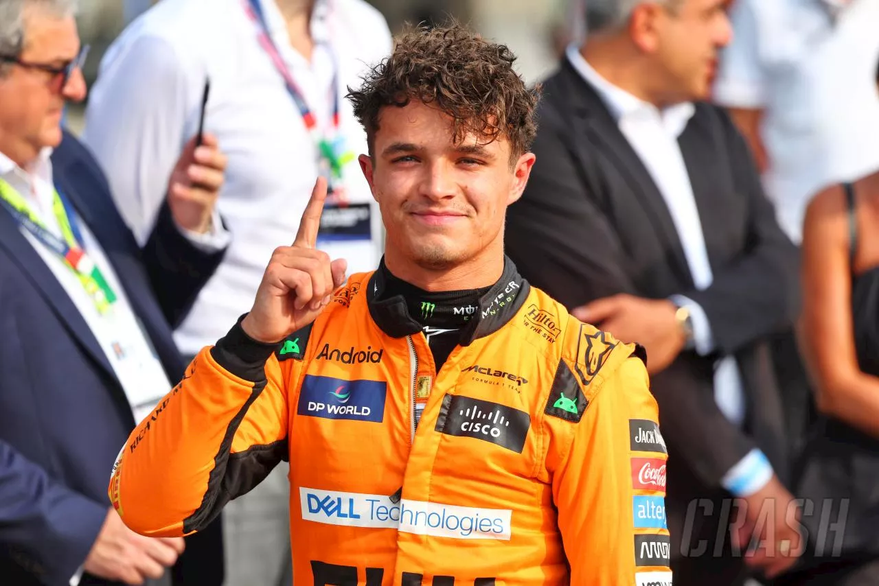 Lando Norris takes Italian GP pole as Max Verstappen struggles to 7th