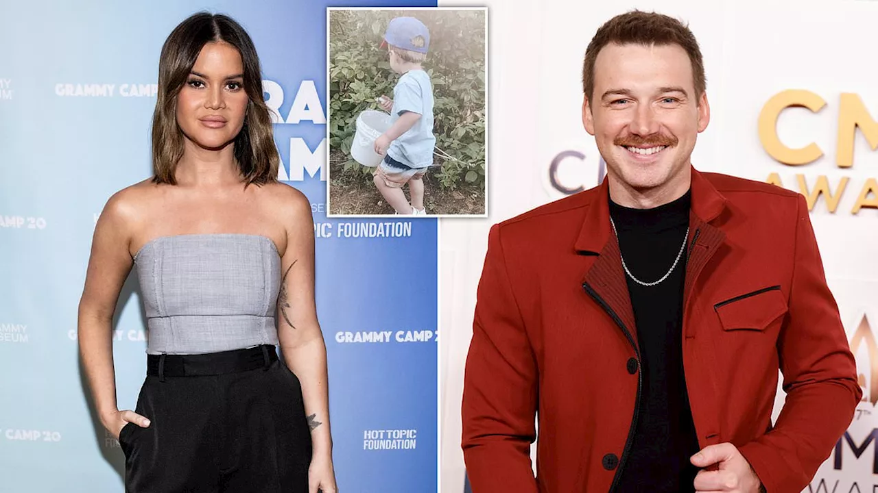 Maren Morris says son Hayes, four, received death threats when she spoke out against Morgan Wallen