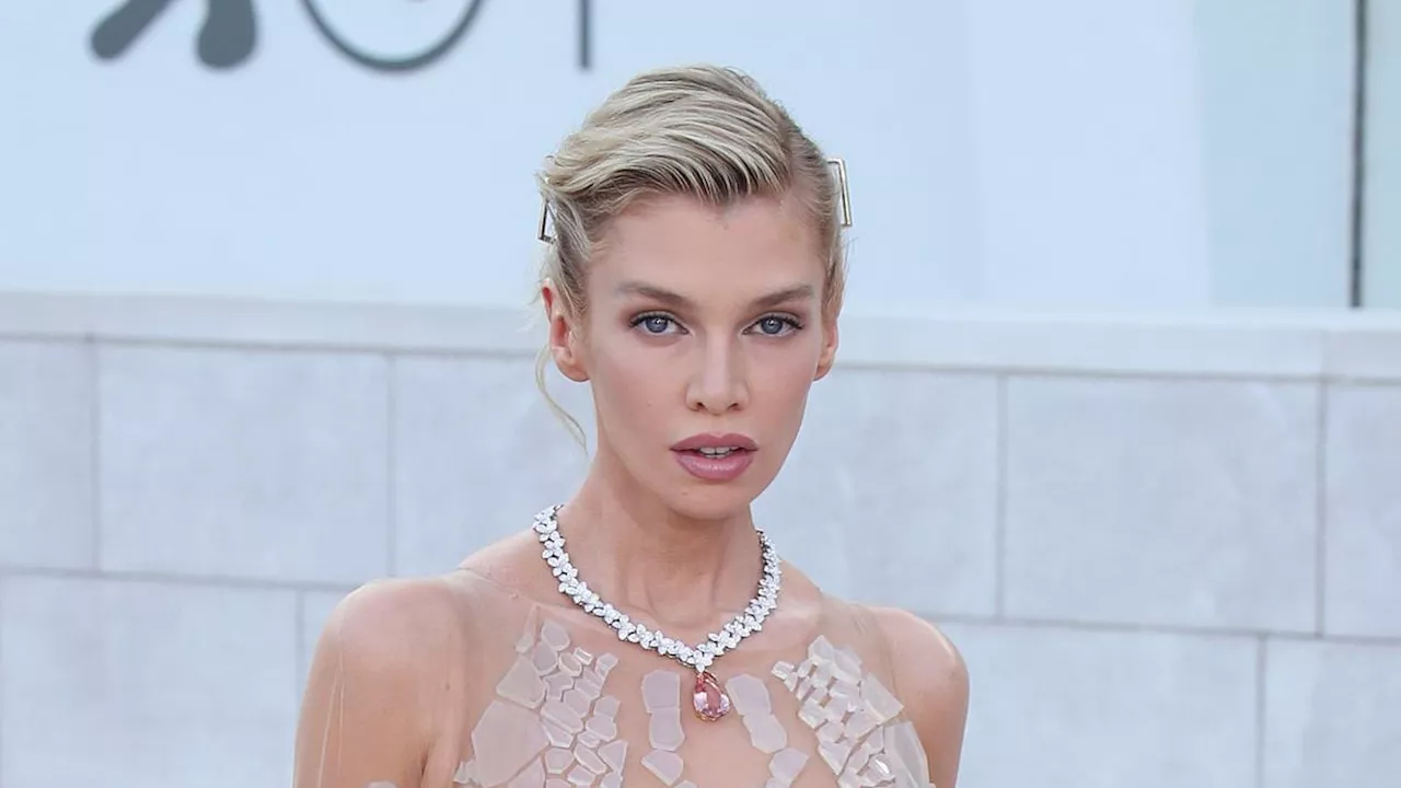 Stella Maxwell sets pulses racing in daring sheer dress as she and glamorous Emily Ratajkowski lead...