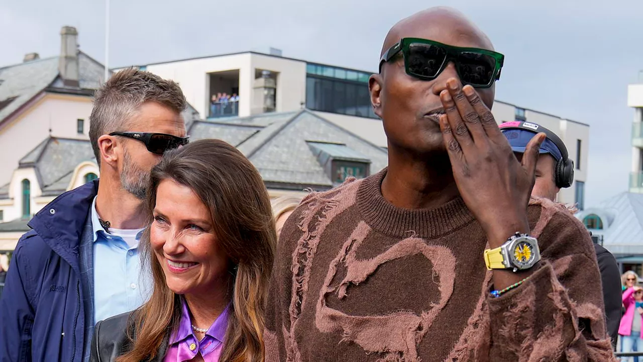 Princess Martha Louise of Norway and Shaman Durek host lavish boat party for guests ahead of...