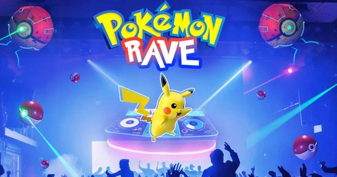 Pokémon Rave with mascots and music is coming to Liverpool