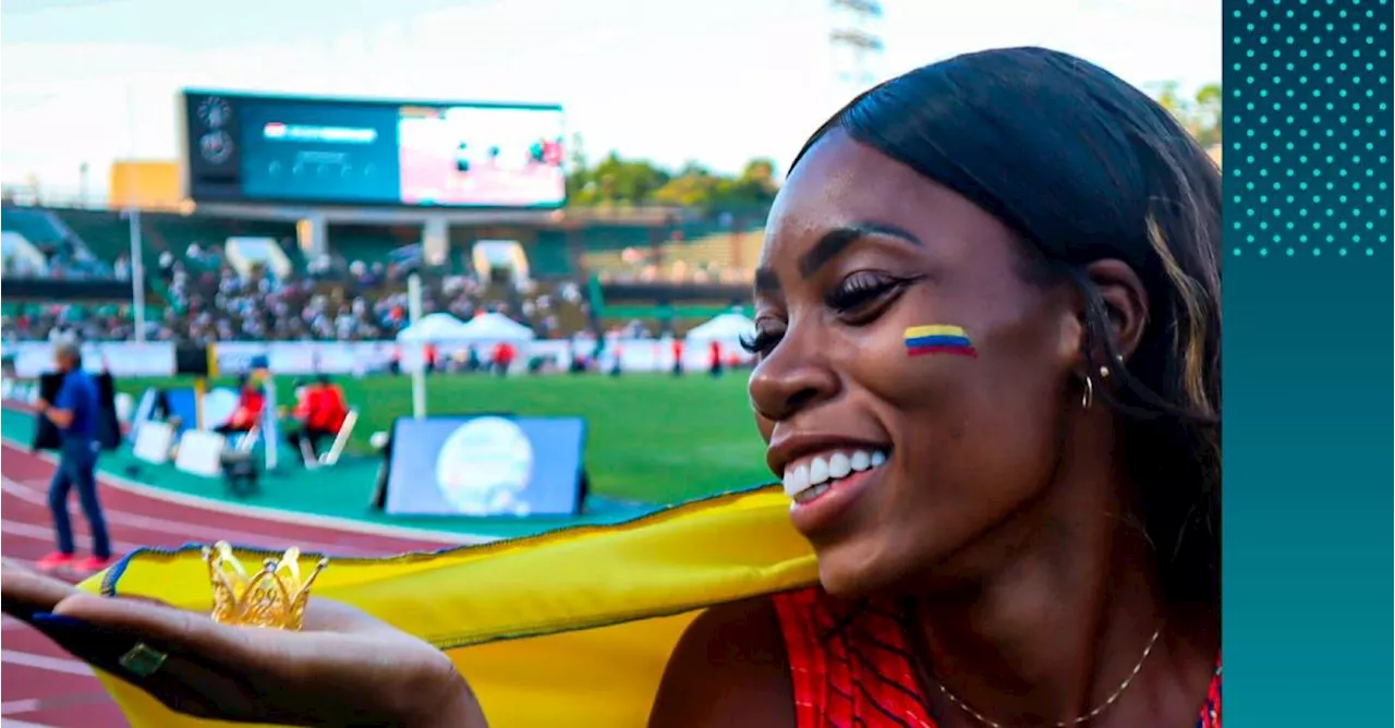 De la Iguaná para el mundo: la antioqueña Karen Palomeque ganó medalla de oro en los 100 metros planos de los Paralímpicos de París 2024