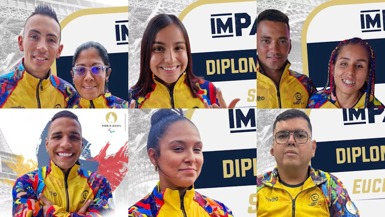 Colombia consiguió un ramillete de diplomas paralímpicos este sábado