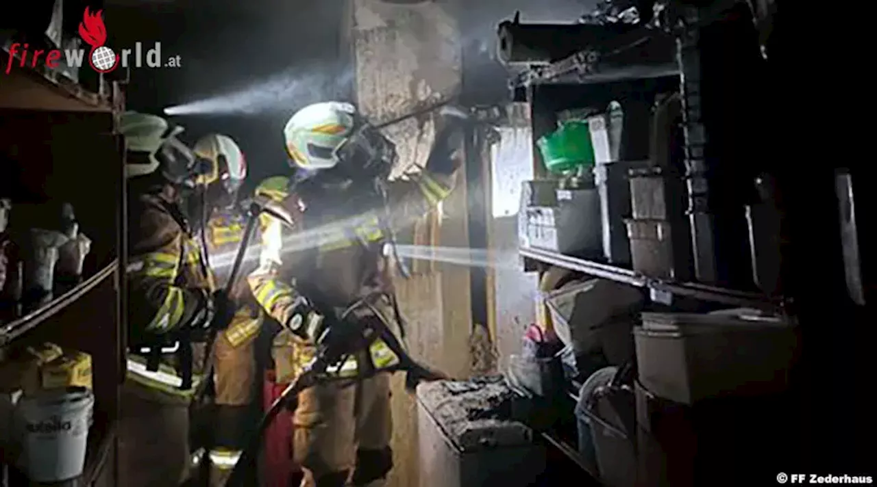 Sbg: Brand in einem Wirtshaus in Zerderhaus