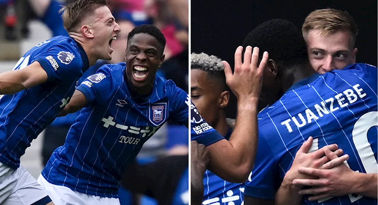 Ipswich säkrade första Premier League-poängen på 22 år