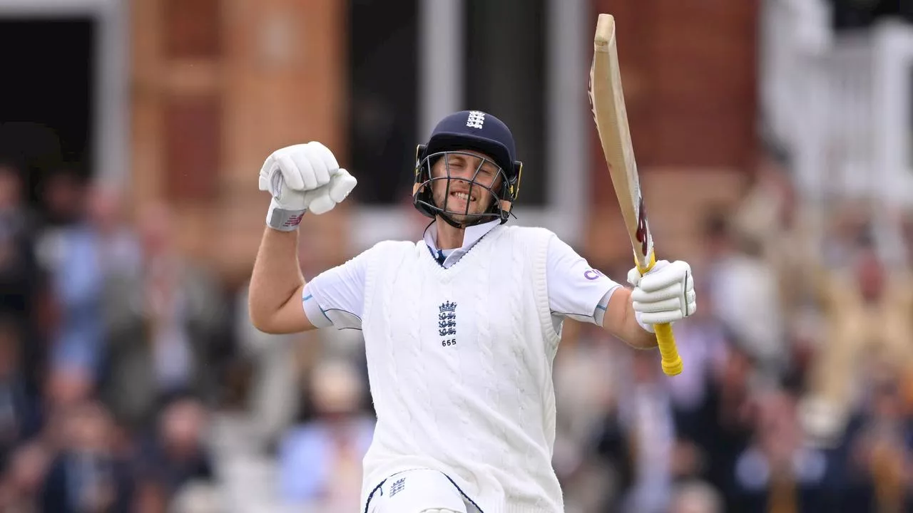 ‘Quite simply England’s greatest’: Root rewrites history books with seventh Test century at Lord’s