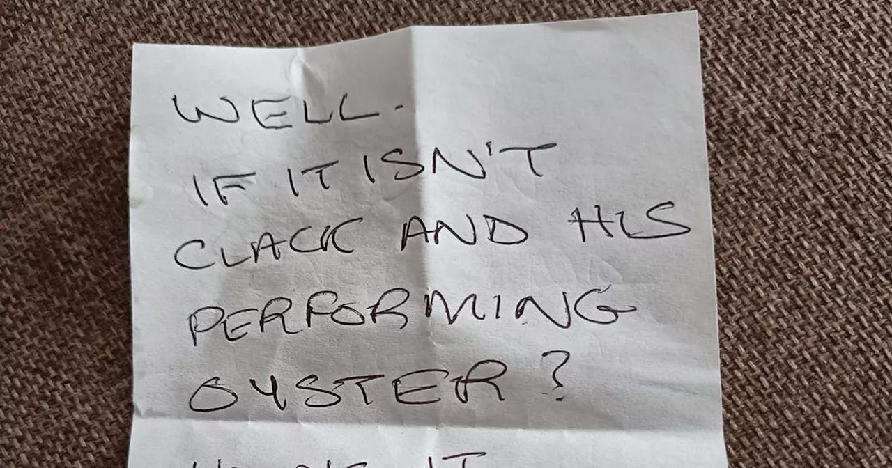 Paisley driver baffled by hilarious note left on vehicle in Asda car park