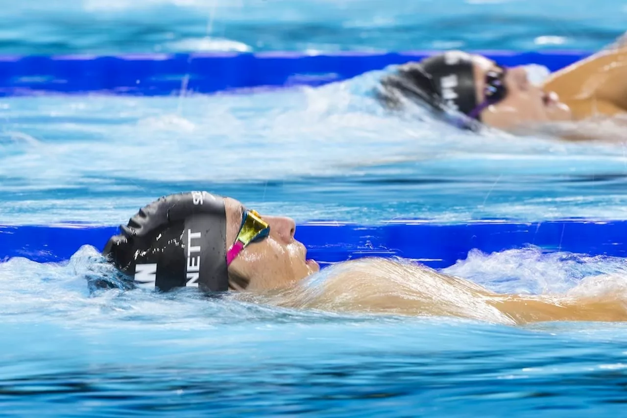 Routliffe, Bennett produce double swim silver for Canada in Paralympic pool