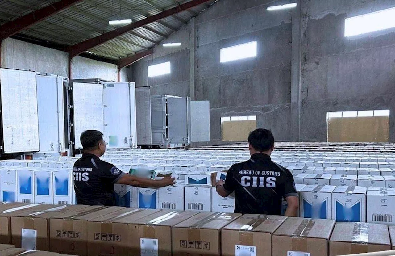 BOC's Bulacan raid yields P5.5B worth of illicit cigarettes, counterfeits