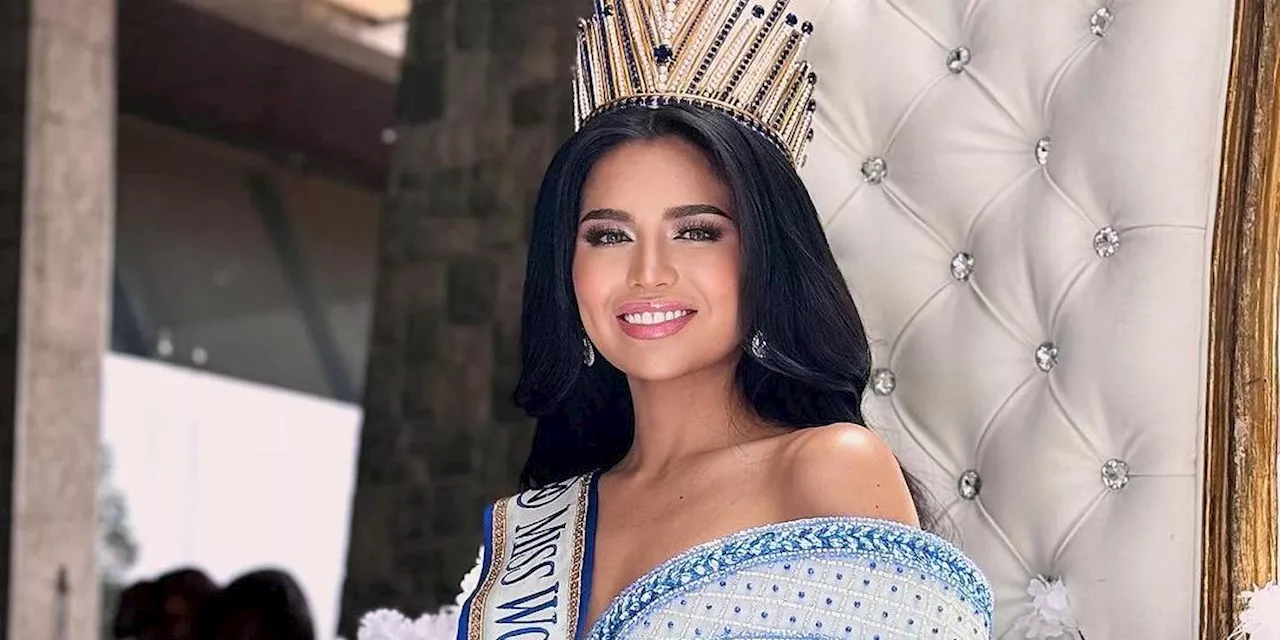 Krishnah Gravidez gets grand homecoming parade in Baguio following Miss World PH win