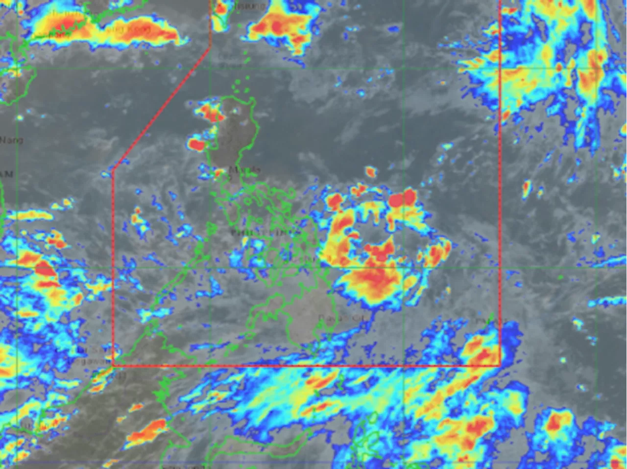 PAGASA monitoring LPA near Eastern Samar