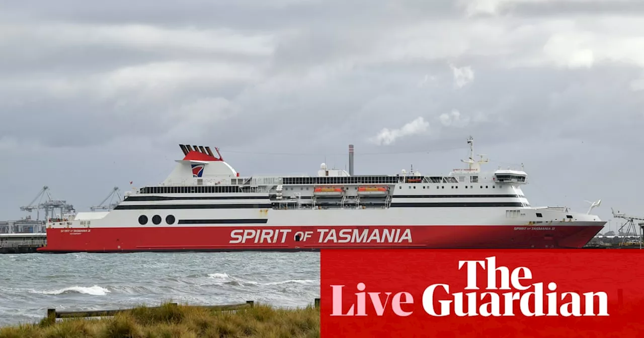 Australia news live: flood warnings and 30,000 Tasmanians without power due to severe weather