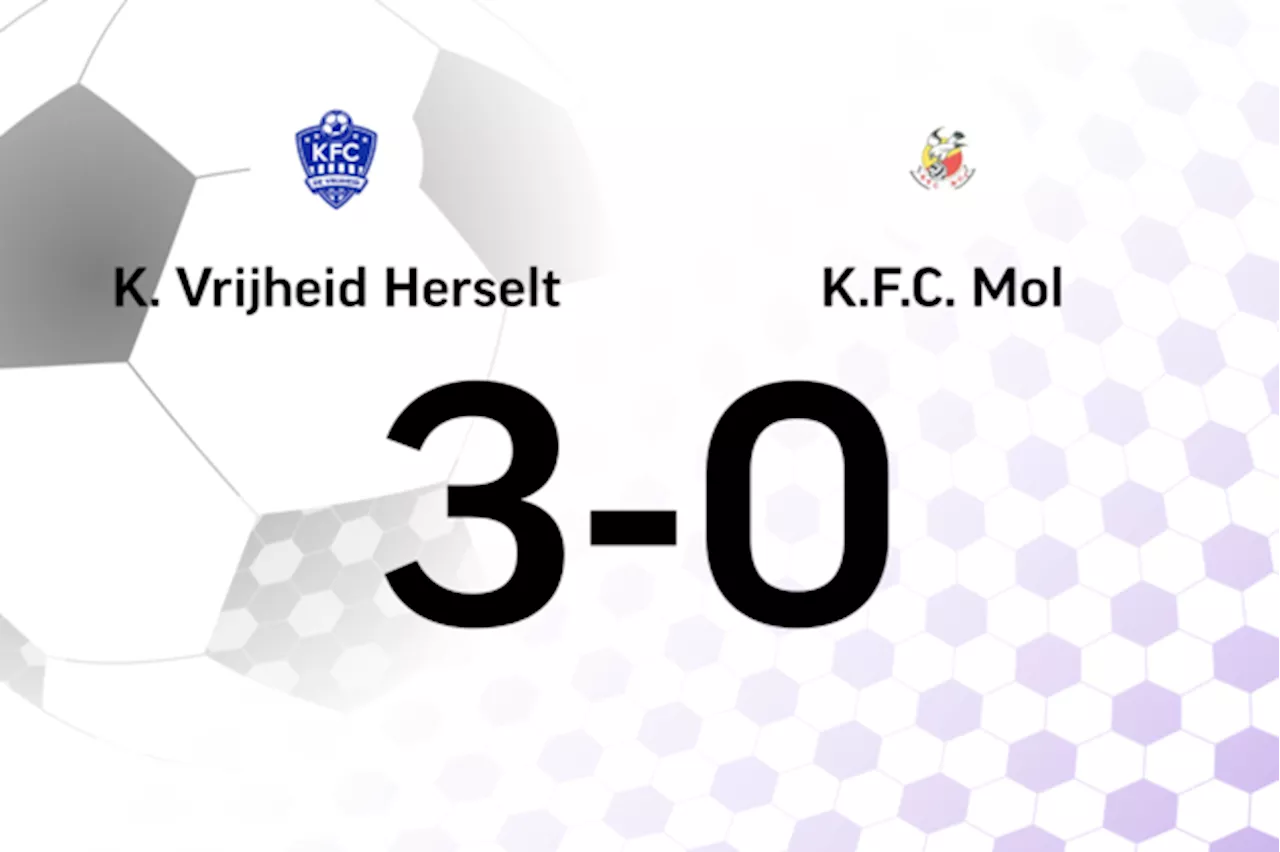 Herselt B wint thuis van KFC Mol