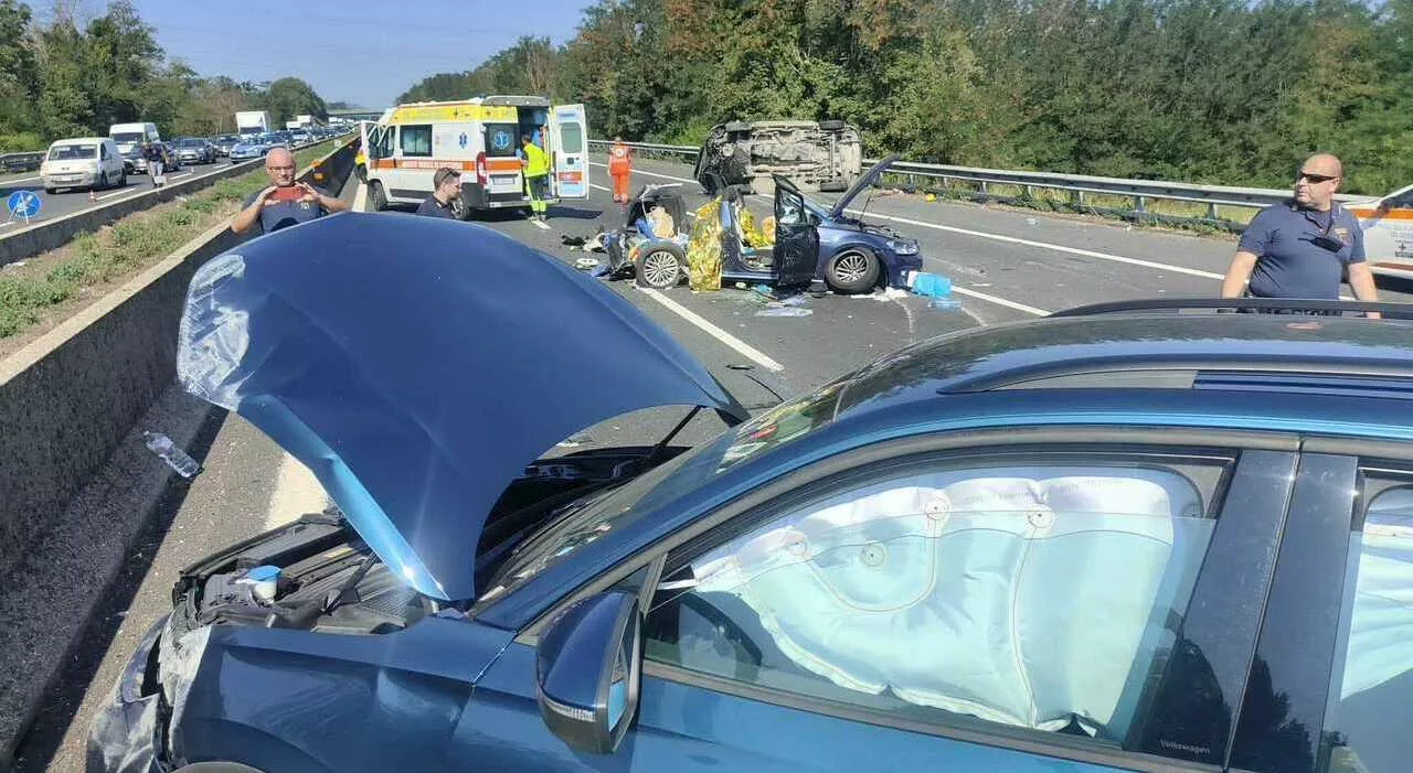 Valmontone, incidente in autostrada: morta donna di 62 anni, tratto in direzione Roma chiuso