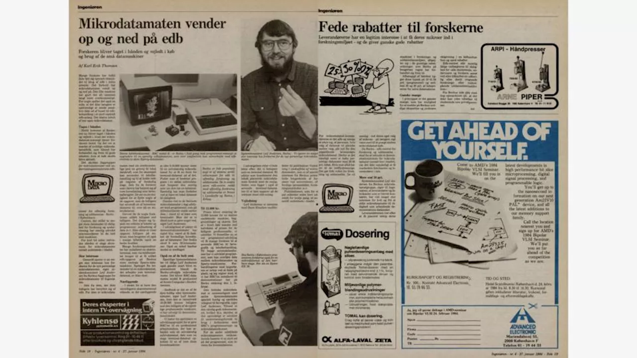 1984: Mikrodatamaten vender op og ned på edb