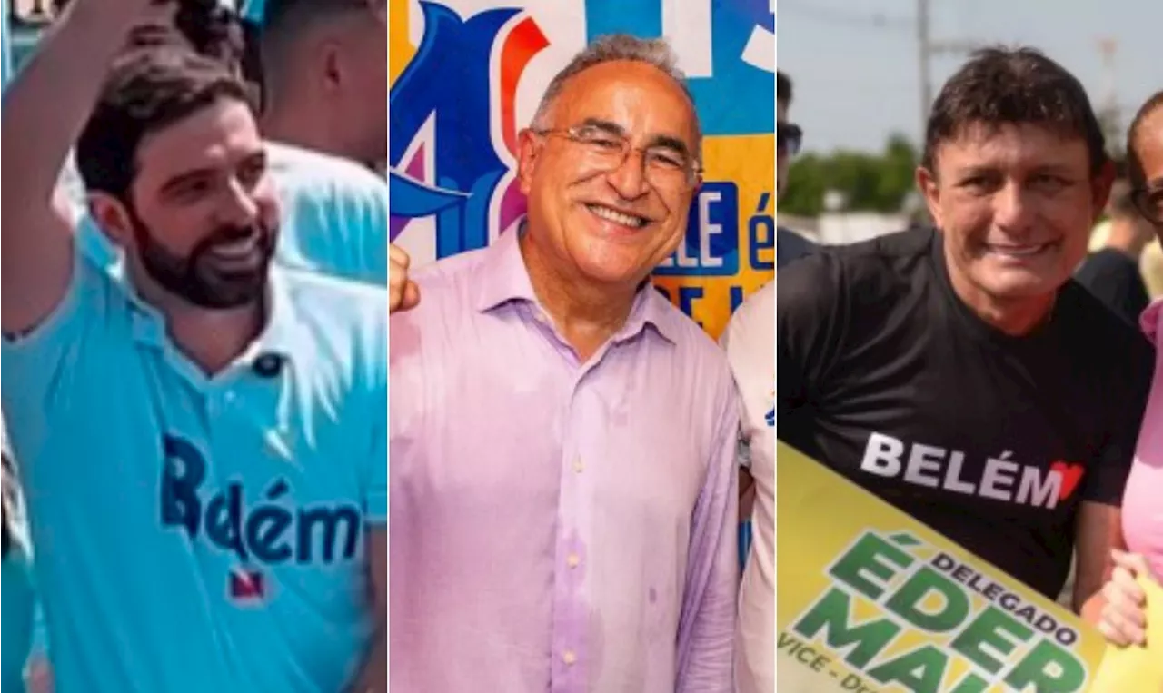 Quaest: eleição em Belém tem candidatos de Helder Barbalho e Bolsonaro empatados com prefeito