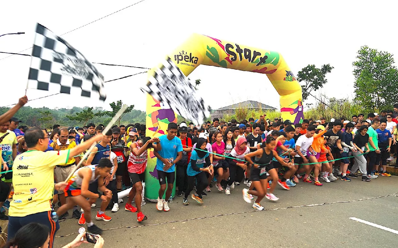 Ribuan Peserta IPEKA ARUNIKA 5K Fun Run Gaungkan Pola Hidup Sehat