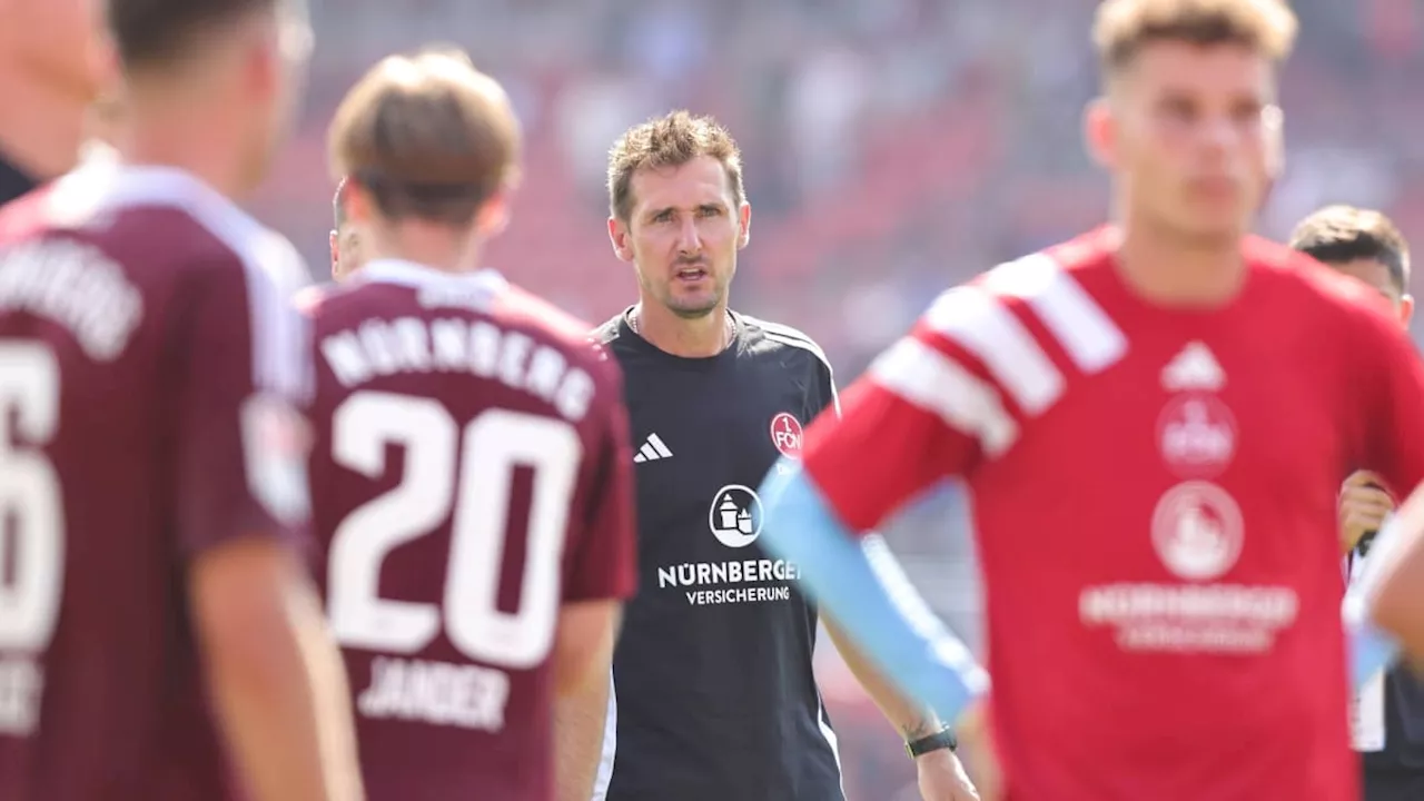 FCN-Coach Klose kritisiert: 'Nicht nur drei müssen liefern'