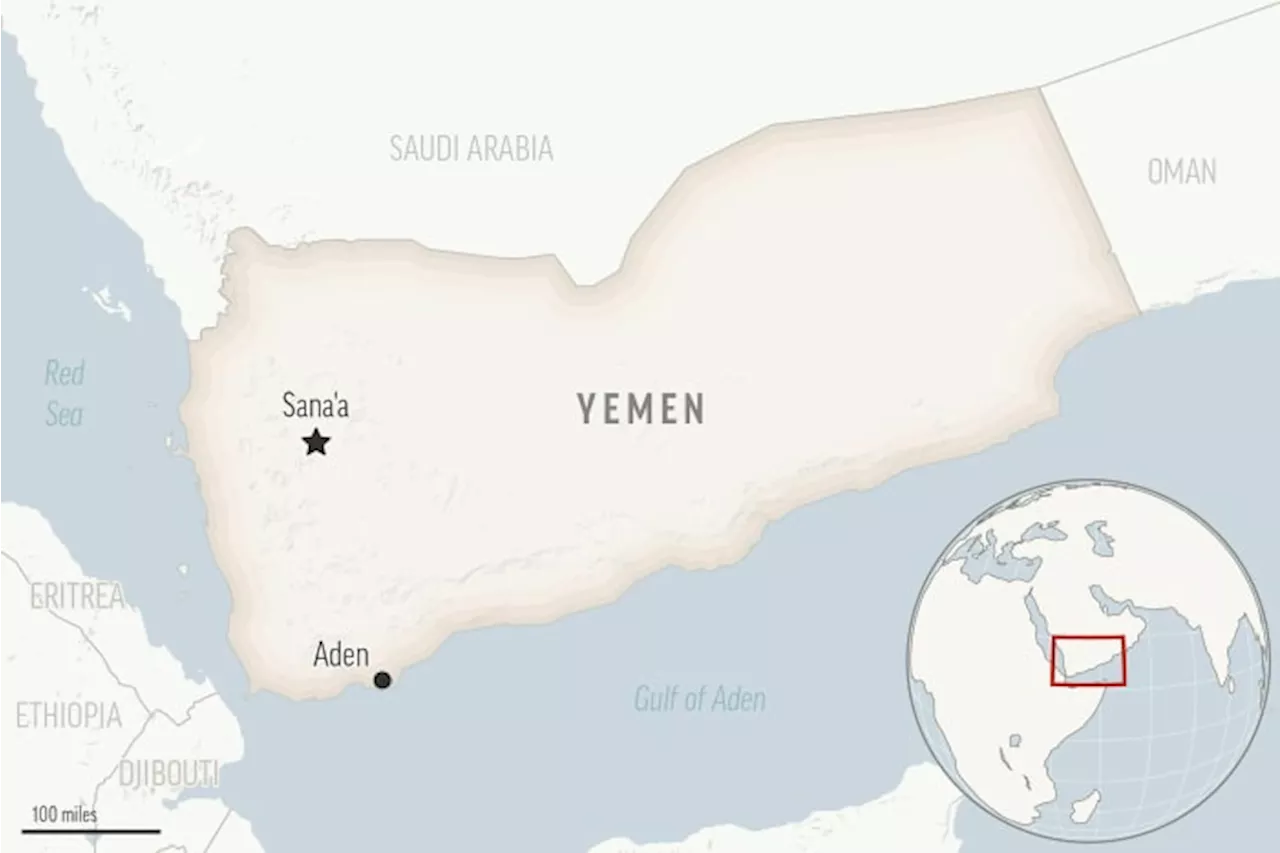 Ship targeted by 2 suspected missiles from Yemen's Houthi rebels in Gulf of Aden as oil tanker burns