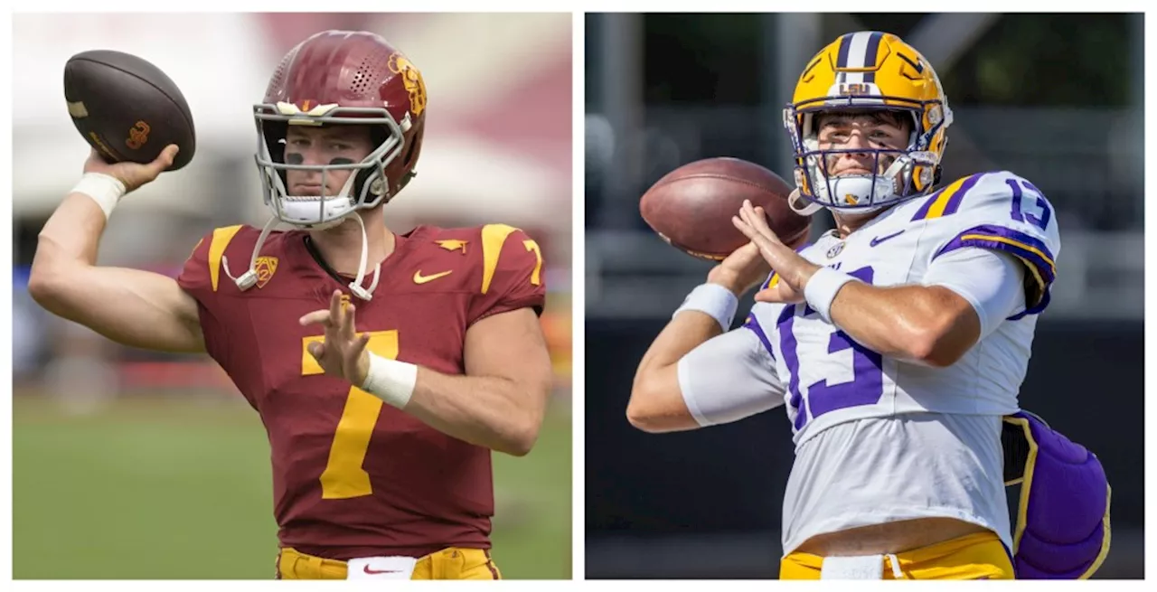 USC’s Miller Moss, LSU’s Garrett Nussmeier lead battle of the ‘old school’