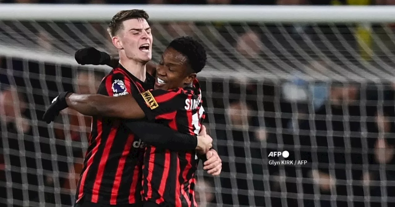 Sinisterra salva al Bournemouth: gol le da el triunfo