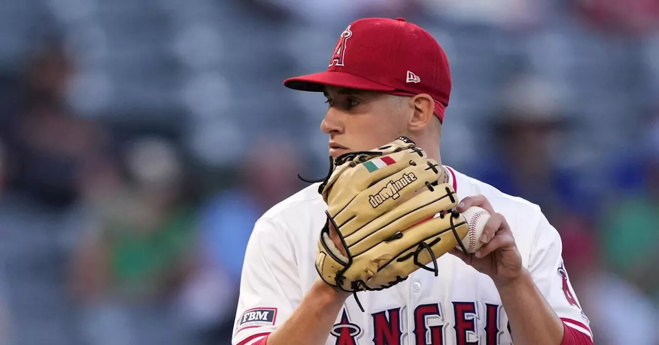 Samuel Aldegheri, first pitcher raised in Italy to reach majors, struggles in Angels' loss