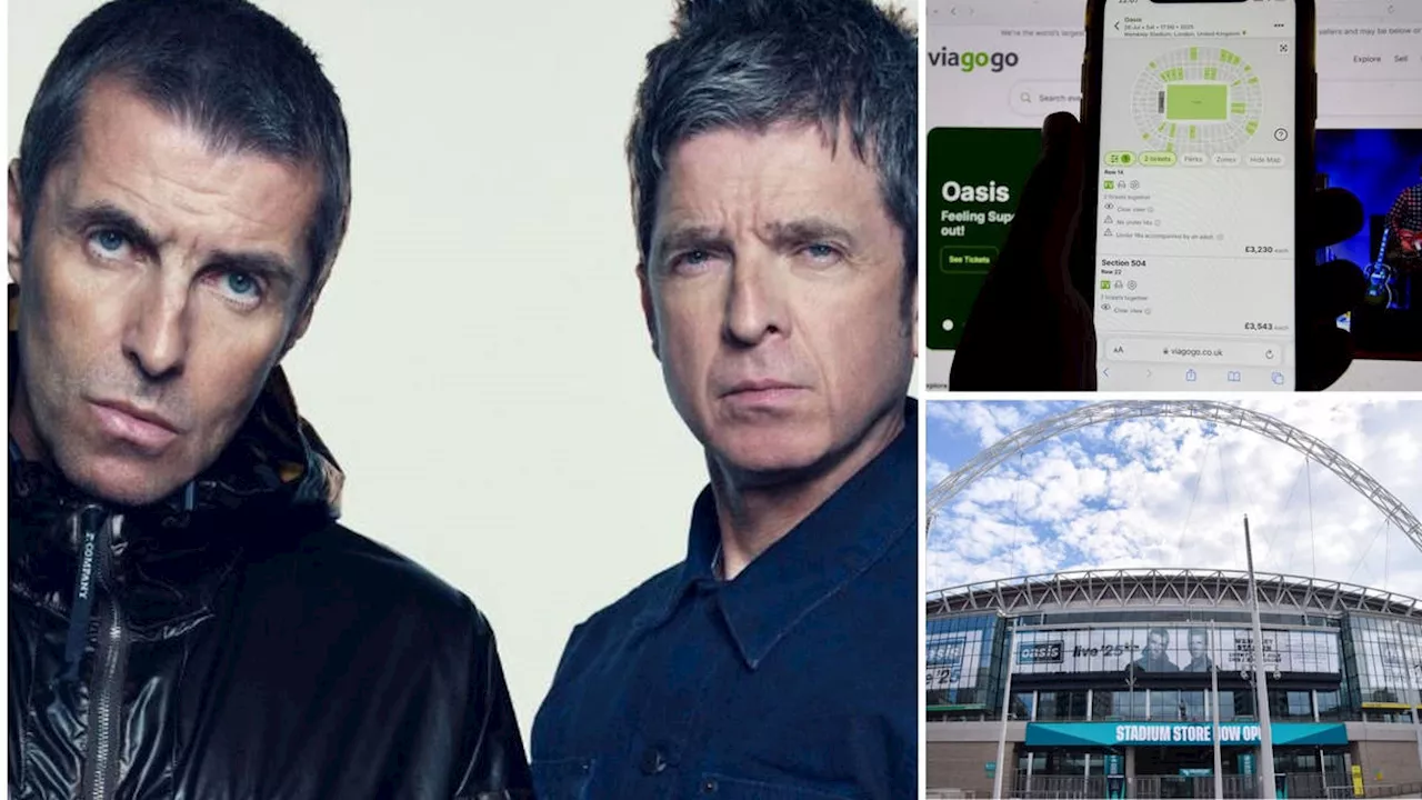 Oasis fans ready for ticket war ahead of 'unprecedented demand' in Saturday's general release