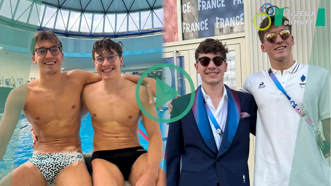 Jeux paralympiques 2024 : Qui sont Alex et Kylian Portal, les deux frères français, espoirs de médaille en natation ?