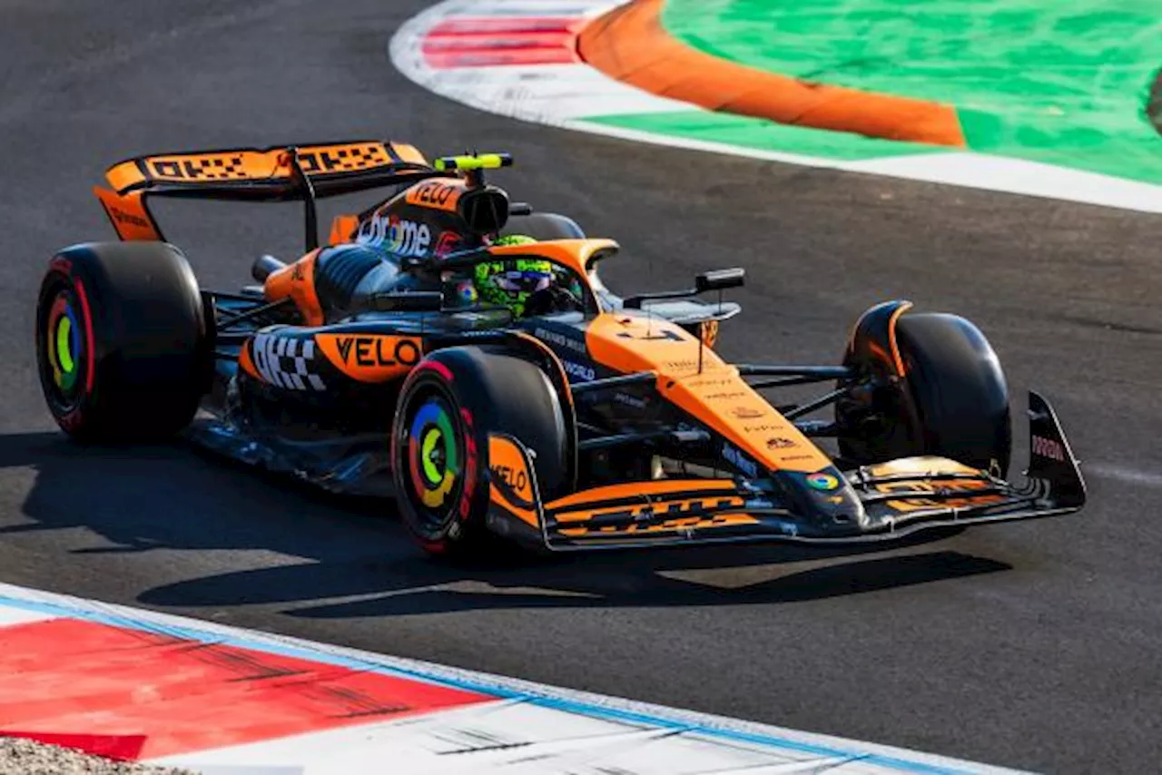 Lando Norris réalise la pole position du Grand Prix d'Italie, Verstappen seulement 7e