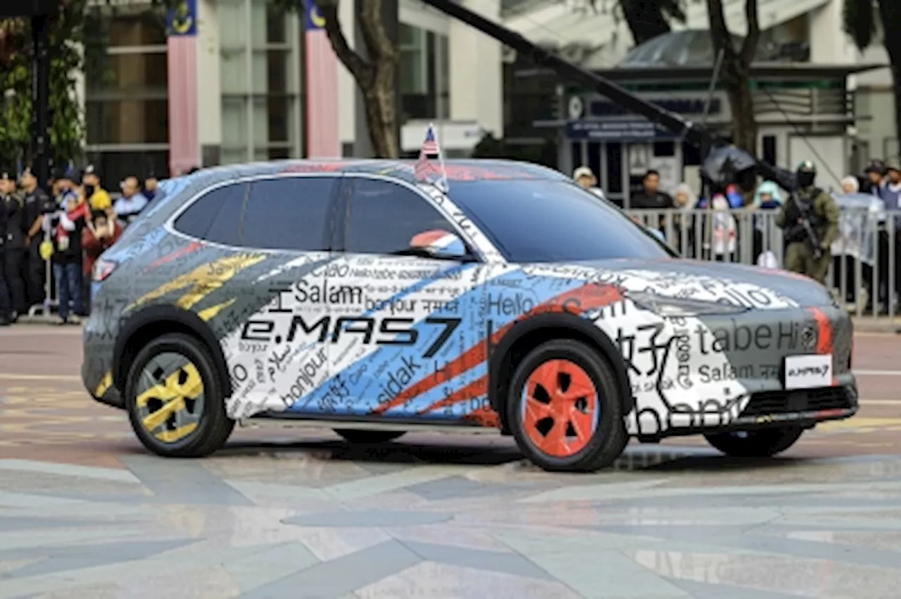 At Merdeka parade, Proton’s eMas 7 electric vehicle says hello to Malaysia