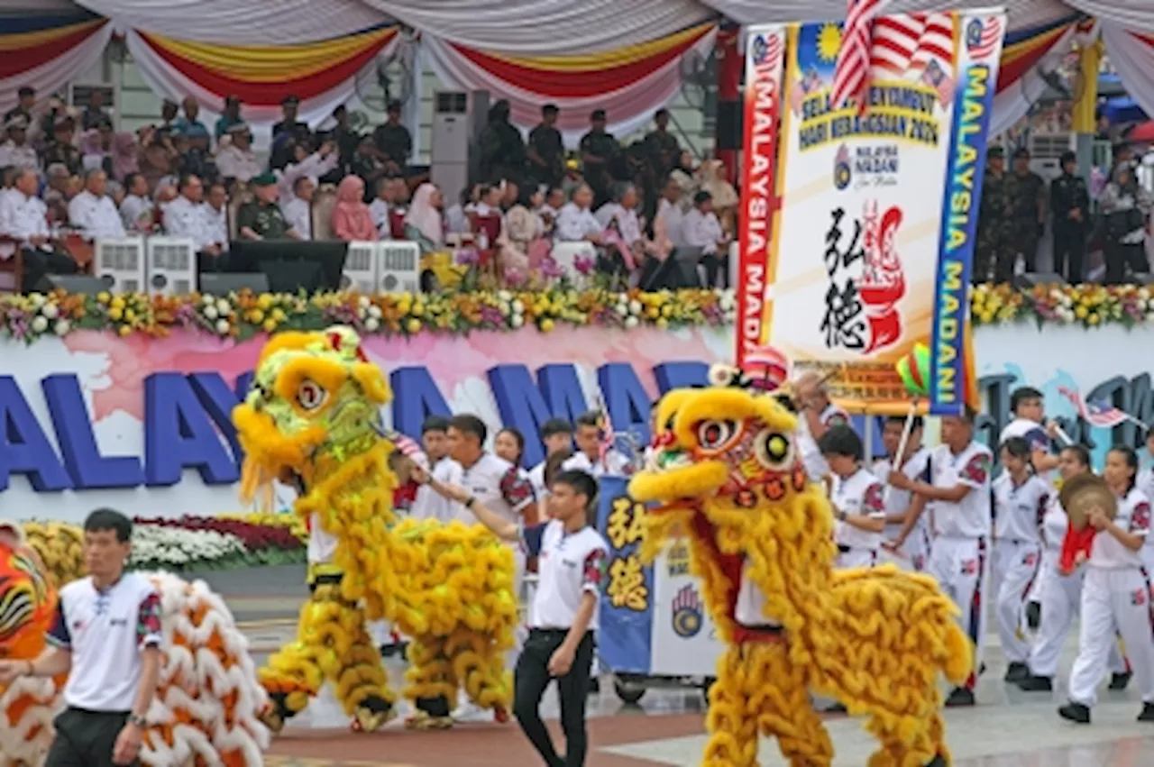 In first for Malaysia, Chingay procession appears at 2024 National Day parade