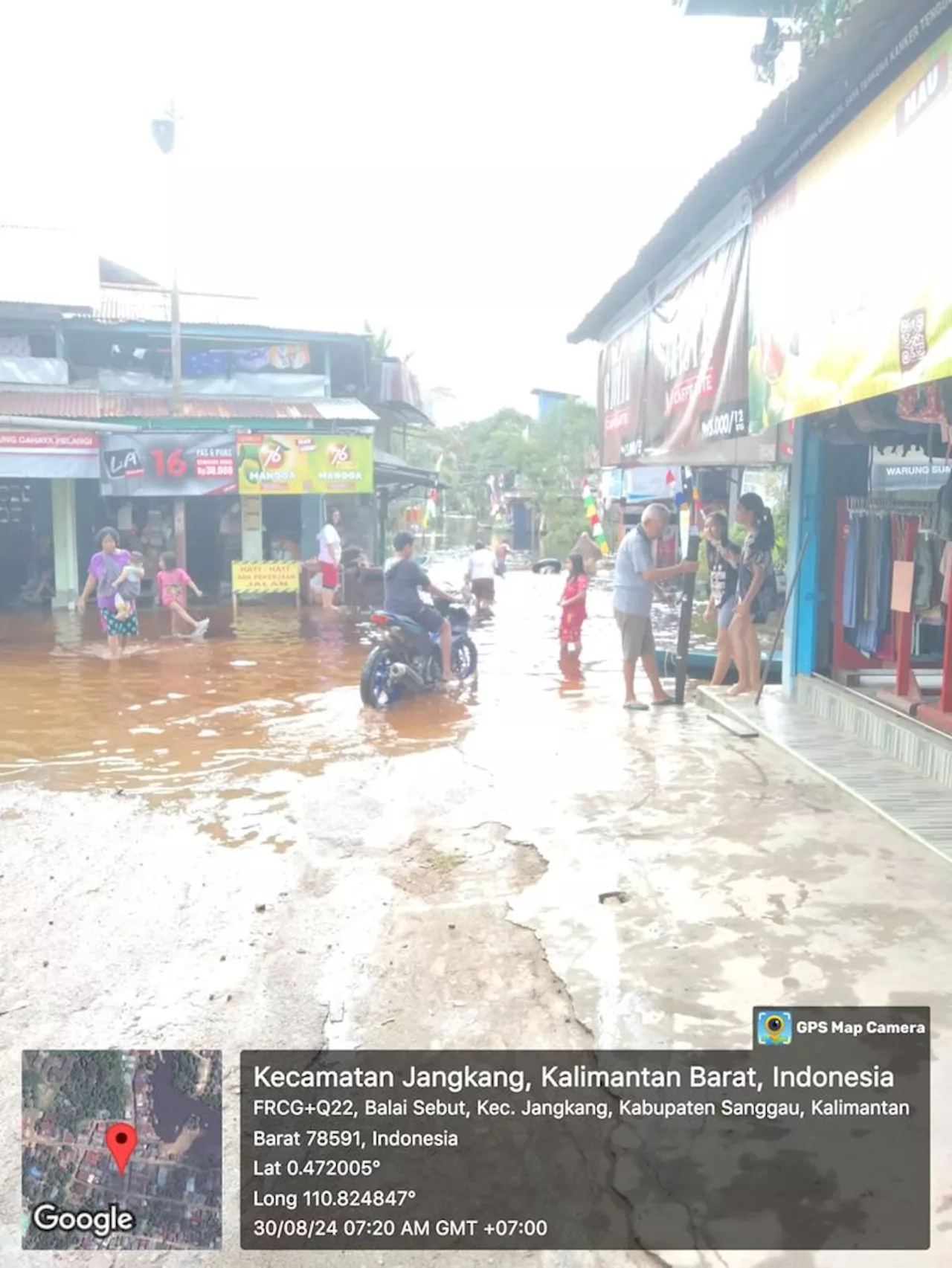 Banjir Rendam Dua Desa di Kabupaten Sanggau