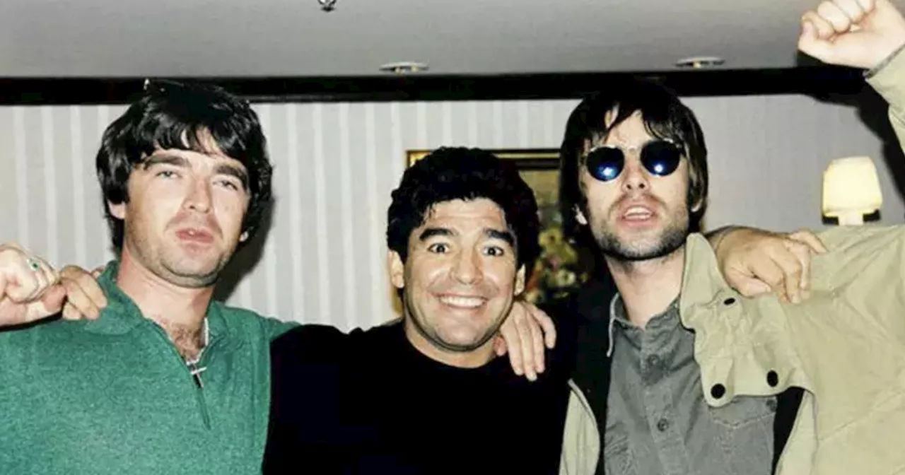 Inside Oasis brothers Noel & Liam Gallagher’s tense meeting with Diego Maradona