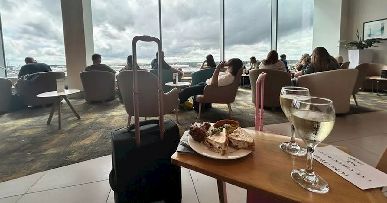 'Why I was disappointed after paying £80 for Manchester Airport's Escape Lounge'