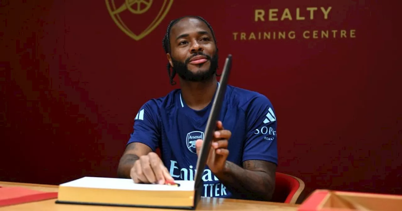 Edu makes admission over Arsenal's last-minute Raheem Sterling signing